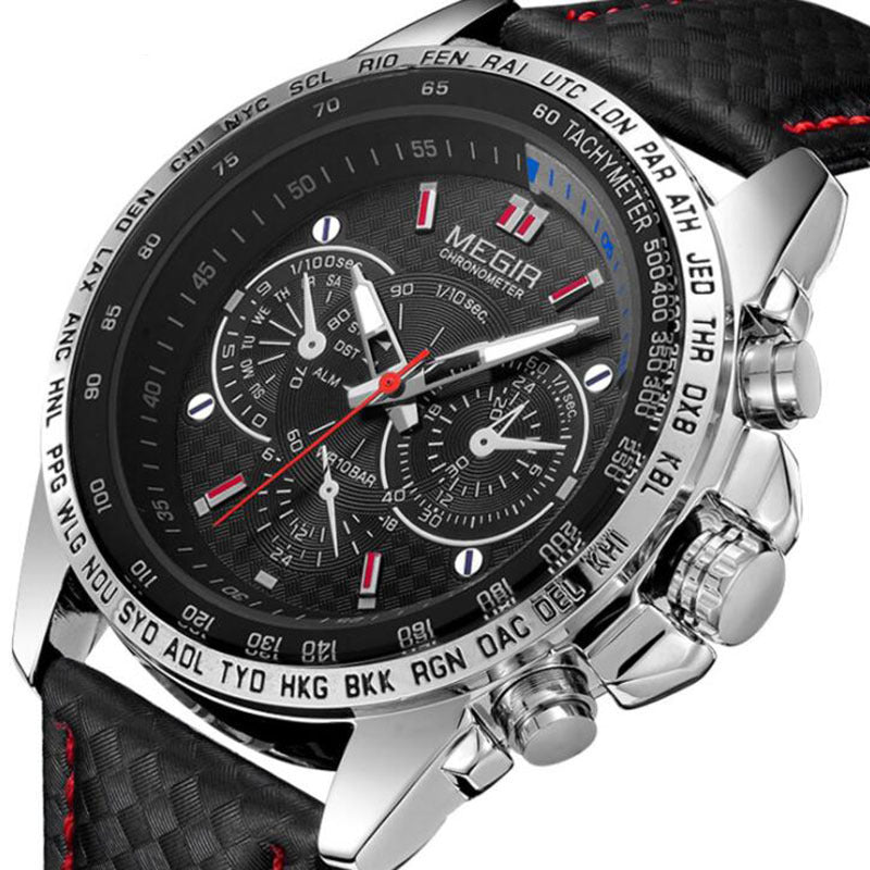 Man cave leather watch strap best sale
